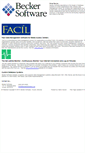 Mobile Screenshot of beckersoftware.com